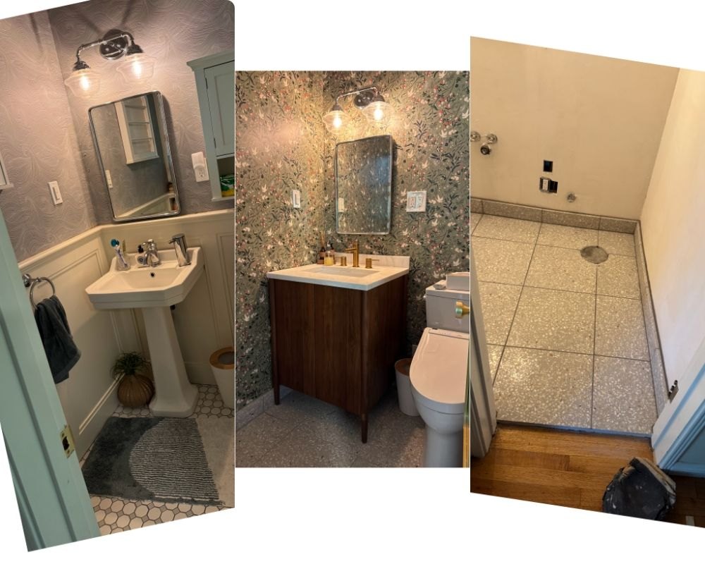 Bathroom transformation - Victor White Handyman